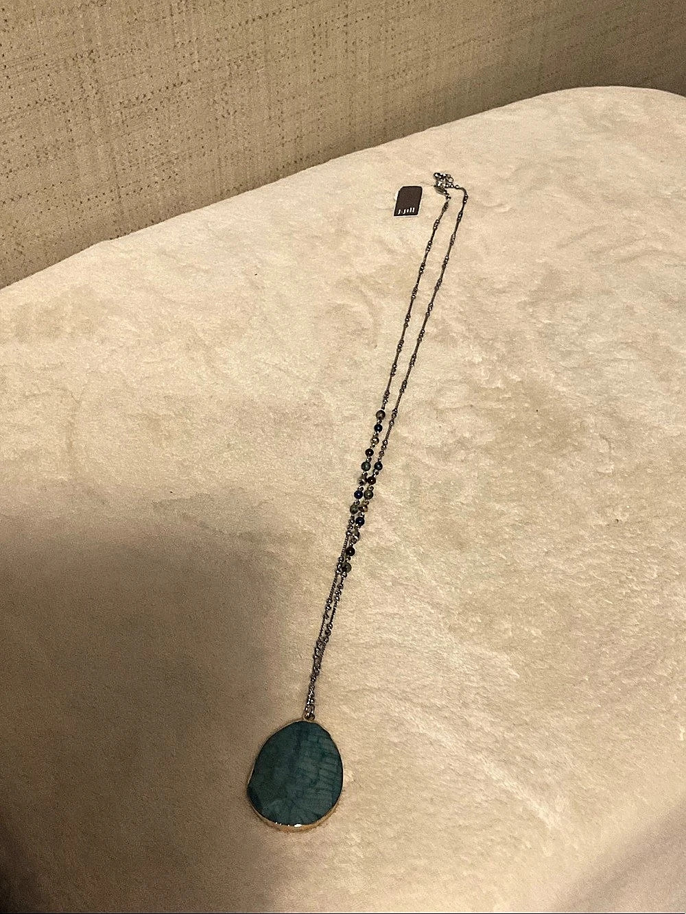 J.Jill Green Pendant Necklace Like New